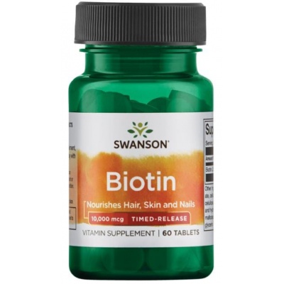  Swanson Biotin Hi Protency 10000  60 