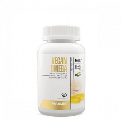  Maxler Omega 3-6-9 Vegan 90 